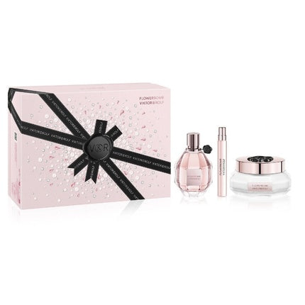 Viktor & Rolf Flowerbomb Eau De Parfum 100 Ml Body Cream 200 Ml Eau De Parfum 10 Ml