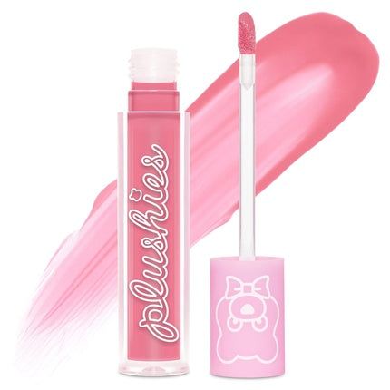 Lime Crime Plushies Soft Matte Lipstick Rosebud Sheer Nude-Pink Blackberry Candy Scent - Talc-Free & Paraben-Free