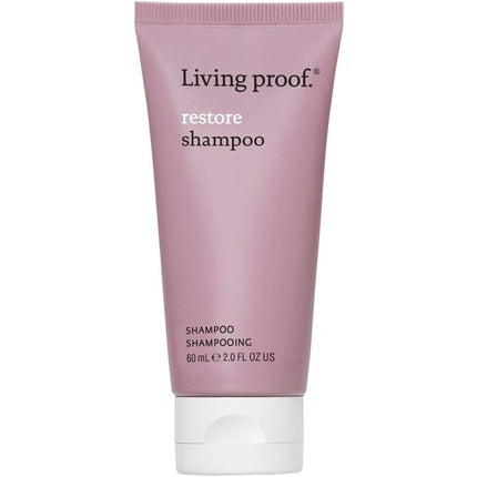Living Proof Restore Shampoo & Conditioner Reverses Damage Softer Smoother Healthier Hair Silicone Free Paraben Free Vegan Shampoo 60ml