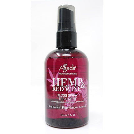 Agadir Hemp & Red Wine Gloss Spray Treatment 4 Fl. Oz