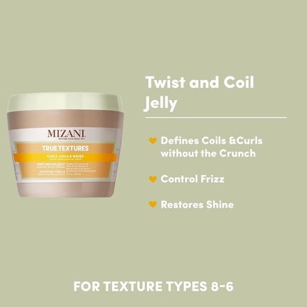 Mizani Twist and Coil Jelly for Shaping and Styling Curls or Tight Coils