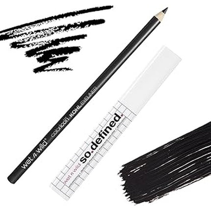 Wet 'N' Wild So Defined Volumizing + Defining Mascara With Bonus Color Icon Kohl Eyeliner Pencil