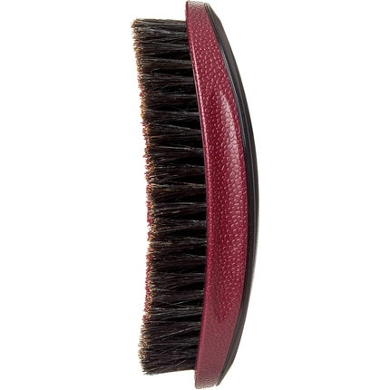Red Premium X Bow Wow Medium Hard Hair Brush for Men 360 Wave Brush 2 Bristles In 1 Mixed Boar Brush