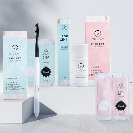 NICLAY Lifting Kits Lash & Brow Lift Home Kit Tester