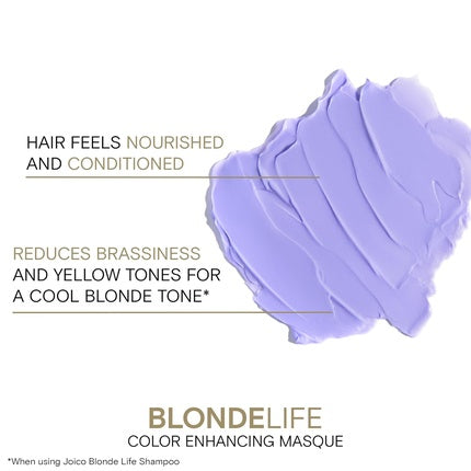 Joico Blonde Life Color Enhancing Masque for Blonde Hair - Color Depositing
