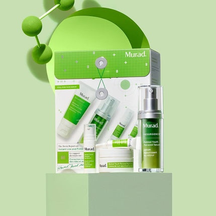 Murad The Derm Report on Instant Line and Firming Fixes Retinol Skincare Set - Worth £153