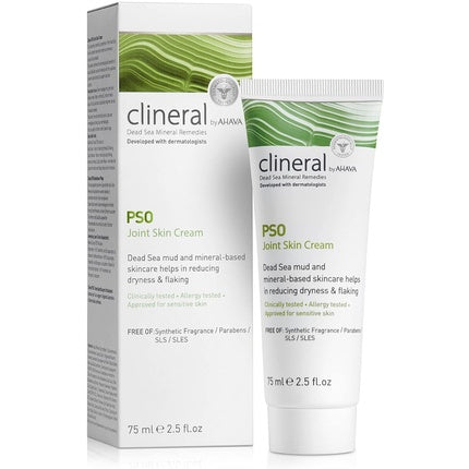CLINERAL by Ahava PSO Joint Skin Cream 75ml Fragrance Free