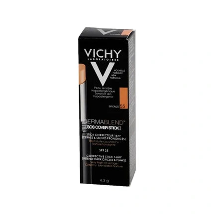 Vichy Dermablend Sos Cover Stick Concealer 55 Bronze 45 Grams