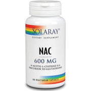 Solaray NAC N-Acetyl-L-Cysteine Supplement 600mg