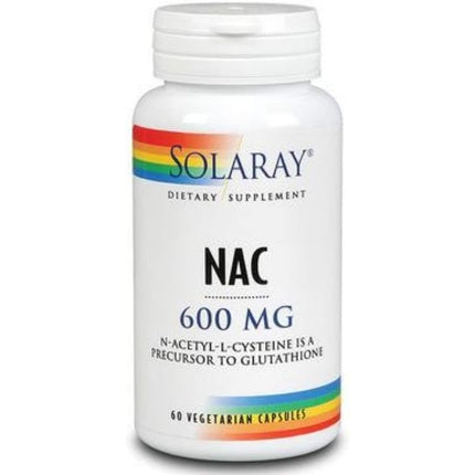 Solaray NAC N-Acetyl-L-Cysteine Supplement 600mg