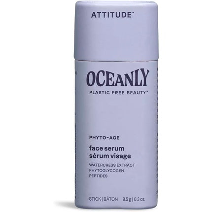 ATTITUDE Oceanly Face Serum Stick EWG Verified Plant and Mineral-Based Ingredients Vegan Skin Care Products PHYTO AGE Unscented 8.5 grams
