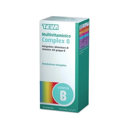 Teva Italia Multivitamin Complex B - 40 Tablets