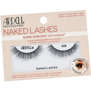 ARDELL Naked Lashes Real Hair False Eyelashes 428 - Natural Vegan Reusable Fake Lashes for Gluing - 1 Pair