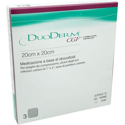Duoderm Cgf 20x20 3pz 9187