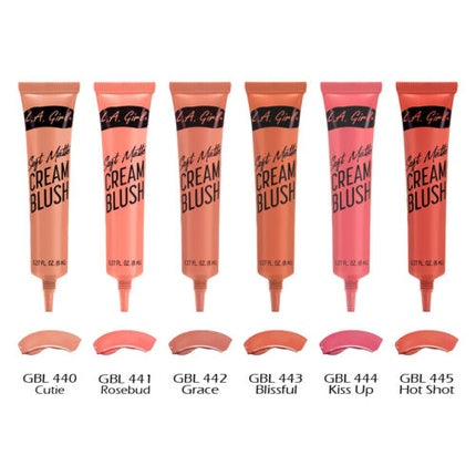 LA GIRL Soft Matte Cream Blush Cheeks Pick Your Color Joy's Cosmetics