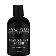 Pacinos Shave System Aloe & Tea Tree Beard & Face Scrub 4oz