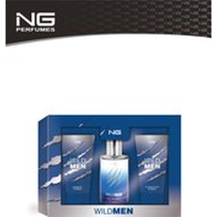 Ng Ng Wild Men Giftset - 100ml Eau De Toilette, 50ml Shower Gel, 50ml Aftershave Balm