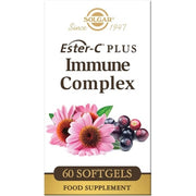 Solgar Ester-C Plus 1000mg Immune Complex Softgels - Immune System Support Vegan and Gluten Free