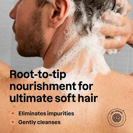 Attitude Men's 2-in-1 Shampoo and Conditioner Nourishing for Dry Hair