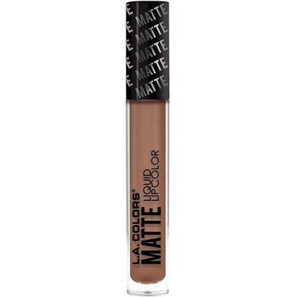L.A. Colors Matte Liquid Lip Color Sultry Brown 3.9g
