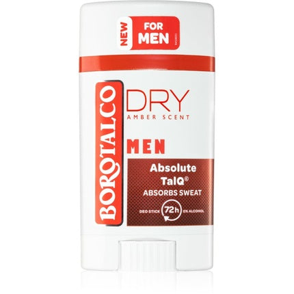 Borotalco Deodorant Stick 40ml Men Dry Amber