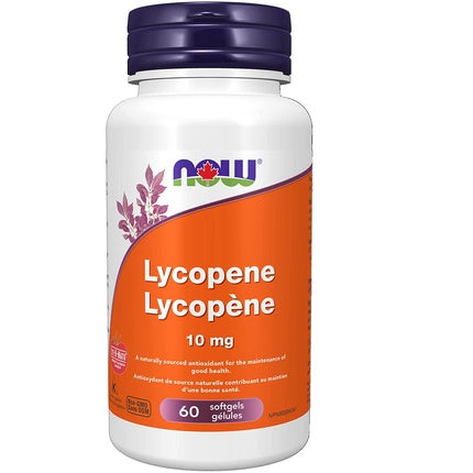 Now Foods Lycopene 10mg 60 Softgels