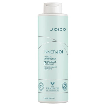 Joico InnerJoi Hydrate Conditioner for Dry Hair & Scalp Sulfate & Paraben Free Vegan Formula 33.8 Fl Oz