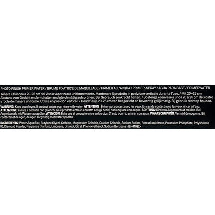 Smashbox Photo Finish Primer Water 1oz