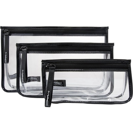 Mac Clear Plastic Rectangular Storage Bags with Zipper