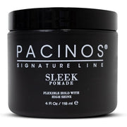 Pacinos Sleek Pomade Extra Hold Shine Finish Long Lasting Definition Water Soluble Formula Easy To Apply Wash Out For All Hair Types