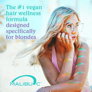 Malibu C Blondes Wellness Kit Shampoo and Conditioner Plus Weekly Brightener