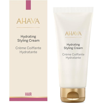 AHAVA Hydrating Styling Hair Cream with Argan Oil, Sunflower Seed Oil, Safflower Oil & Our Moisturizing Osmoter 200ml