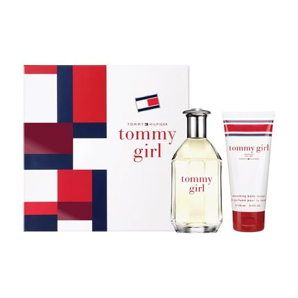 Tommy Hilfiger Tommy Girl Eau De Toilette Spray 100ml + Body Lotion 100ml Set