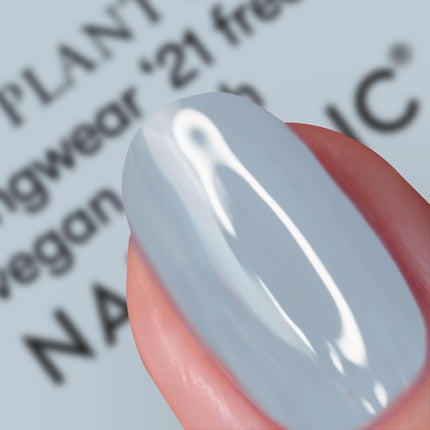 Nails.INC 73% Plant Power Nail Polish Fresh Air Don't Care Grey 14ml