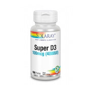 Solaray Super D3 4000 Iu 100 Pearls