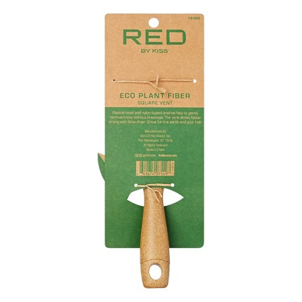 Red By Kiss Vent Hair Brush Ecoplant Fiber Detangling Brush for Women and Men