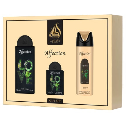 Lattafa Pride Affection Eau De Parfum 100 Ml Eau De Parfum 20 Ml Deodorant 200 Ml
