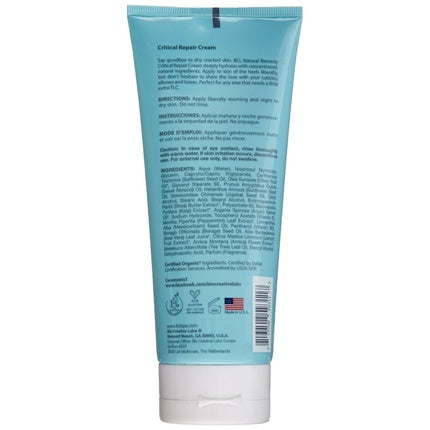Bio Creative Lab Spa Natural Remedy Critical Repair Cream 7 Ounces