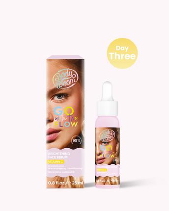 Bodyboom Go With The Flow Brightening Face Serum For Day And Night With Vitamin C
