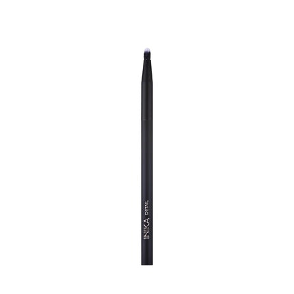 Inika Detail Brush Tapered Fluffy Vegan Bristles for Precise Eye Makeup