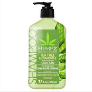 Hempz Biotin Hair Shampoo with Tea Tree & Chamomile for Scalp Care and Hair Growth