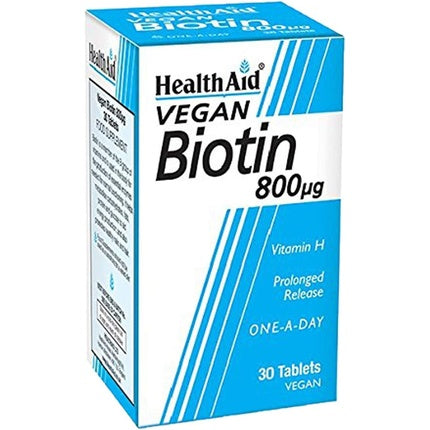 HealthAid Biotin 800g 30 Tablets