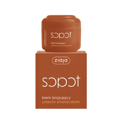 Ziaja Sopot Bronzing Face Cream Against Wrinkles 50ml
