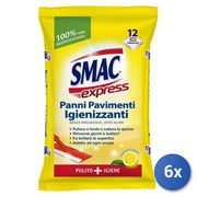 Smac Express Cleaning Cloths for Floors 12 Pieces