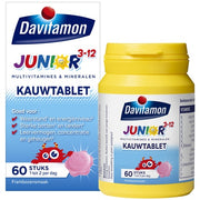 Davitamon Junior 3 Raspberry Chewable Tablets Essential Vitamins For Children