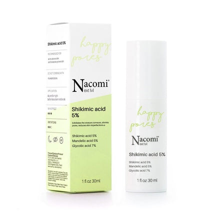 Nacomi Next Level Shikimic Acid 5% Serum For Problematic Skin With Enlarged Pores - 30ml