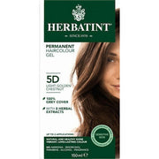 Herbatint Permanent Haircolor Gel 5d Light Brown Gold - 150ml