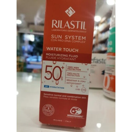 Rilastil Sun System Water Touch Fluid SPF50+ 50ml Face Sunscreen Sensitive
