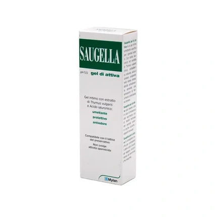 Meda Pharma Saugella Active Hydrating Lubricating Gel Intimate 30 Milliliters