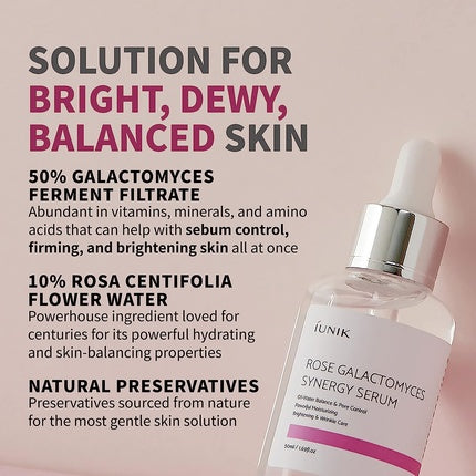 iUNIK Rose Galactomyces Synergy Serum 50ml